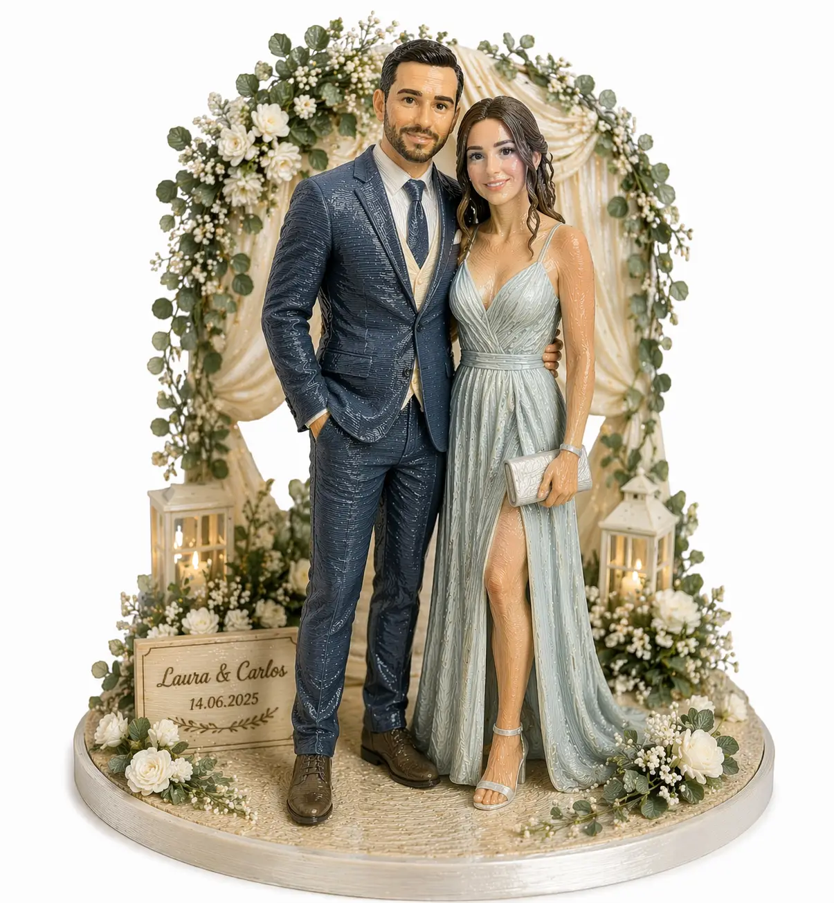 Miniatura personalizada en 3D color real