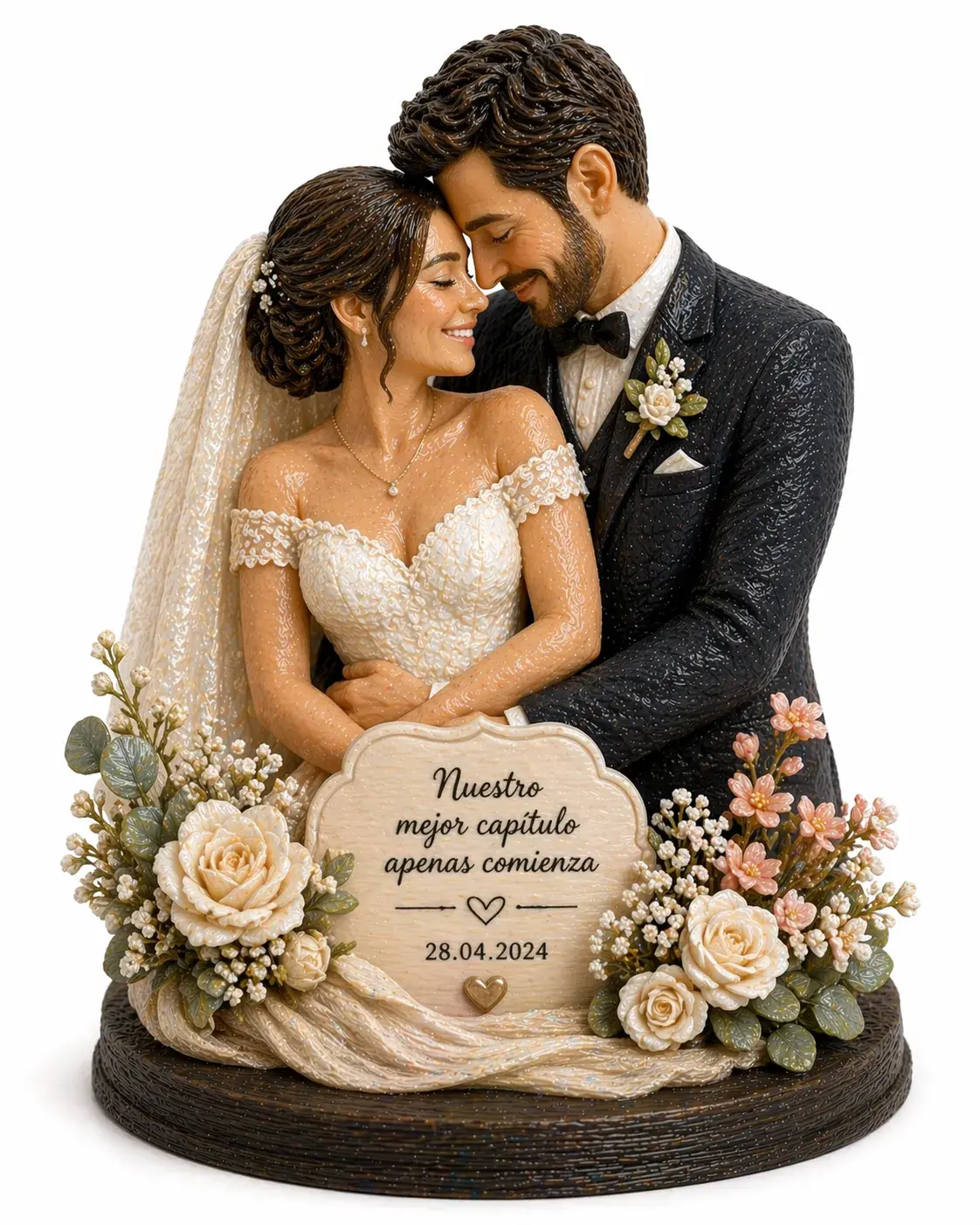 Regalos personalizados 3D para bodas