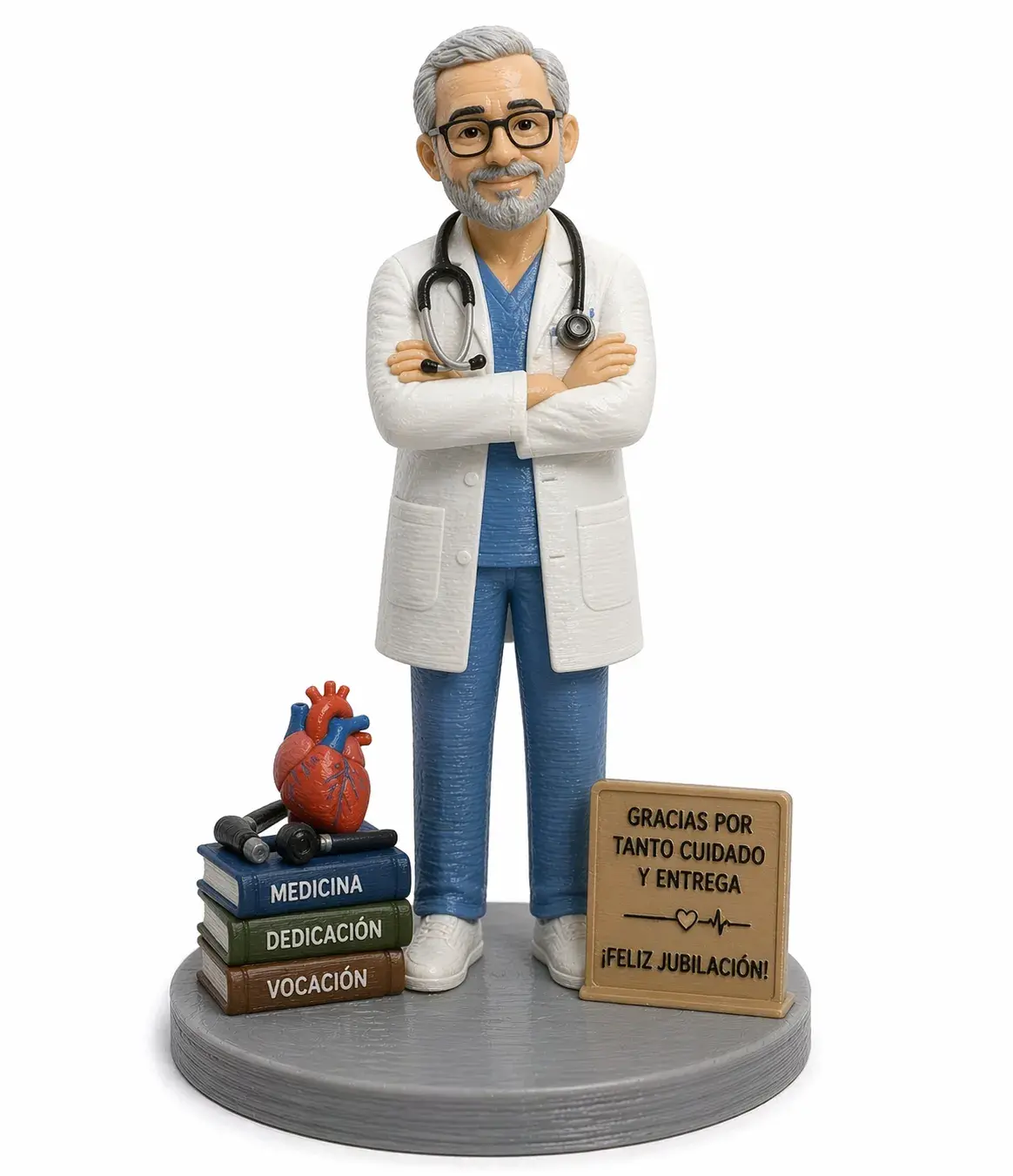 figura evento jubilacion impresion 3d