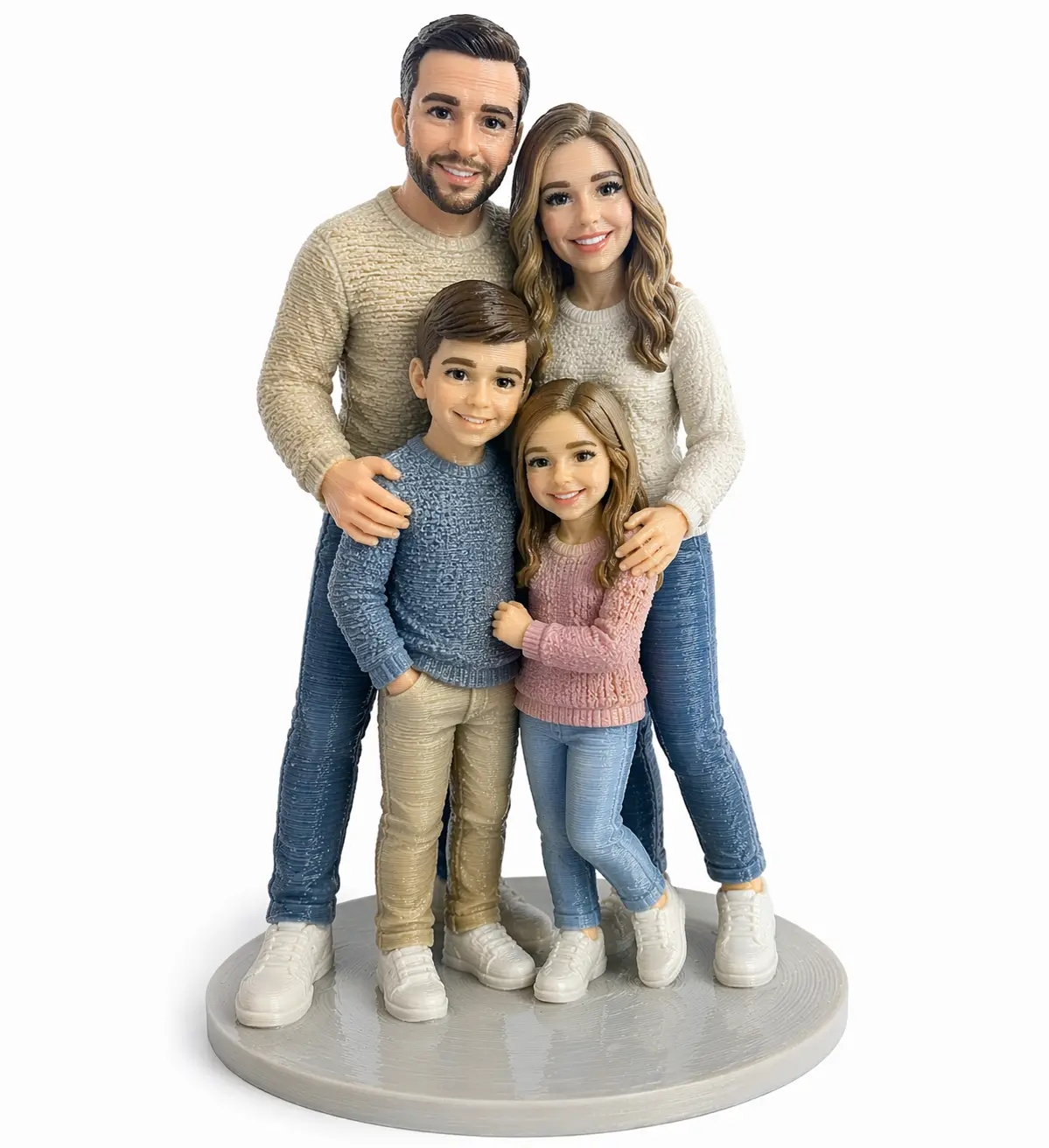 Figura personalizada de persona individual en 3D