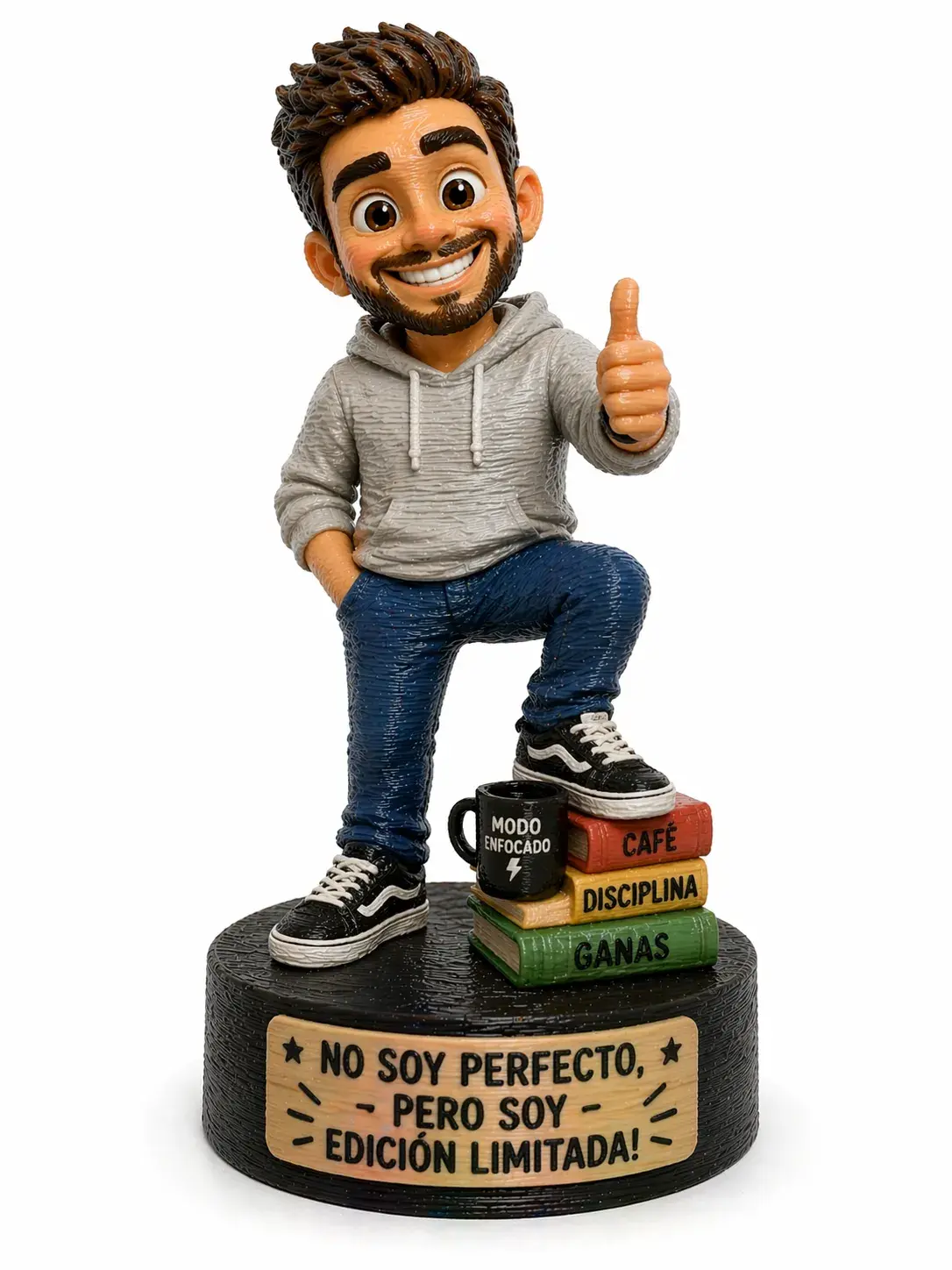 Caricatura personalizada en 3D — estilo cartoon