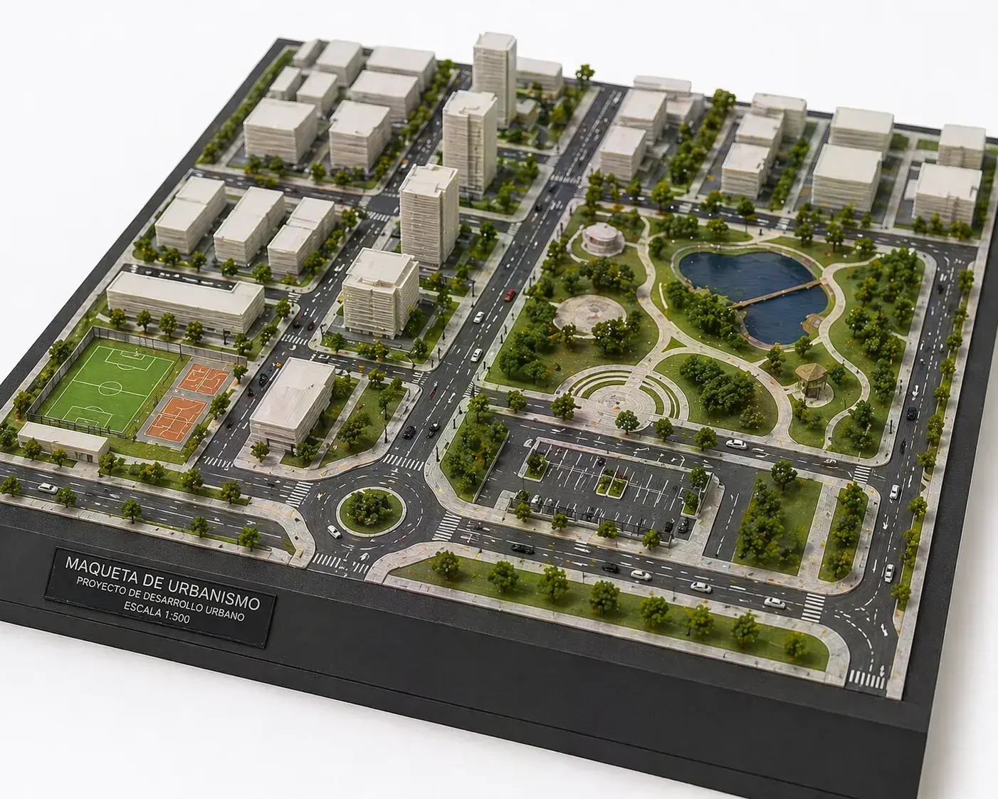 Maqueta arquitectónica impresa en 3D