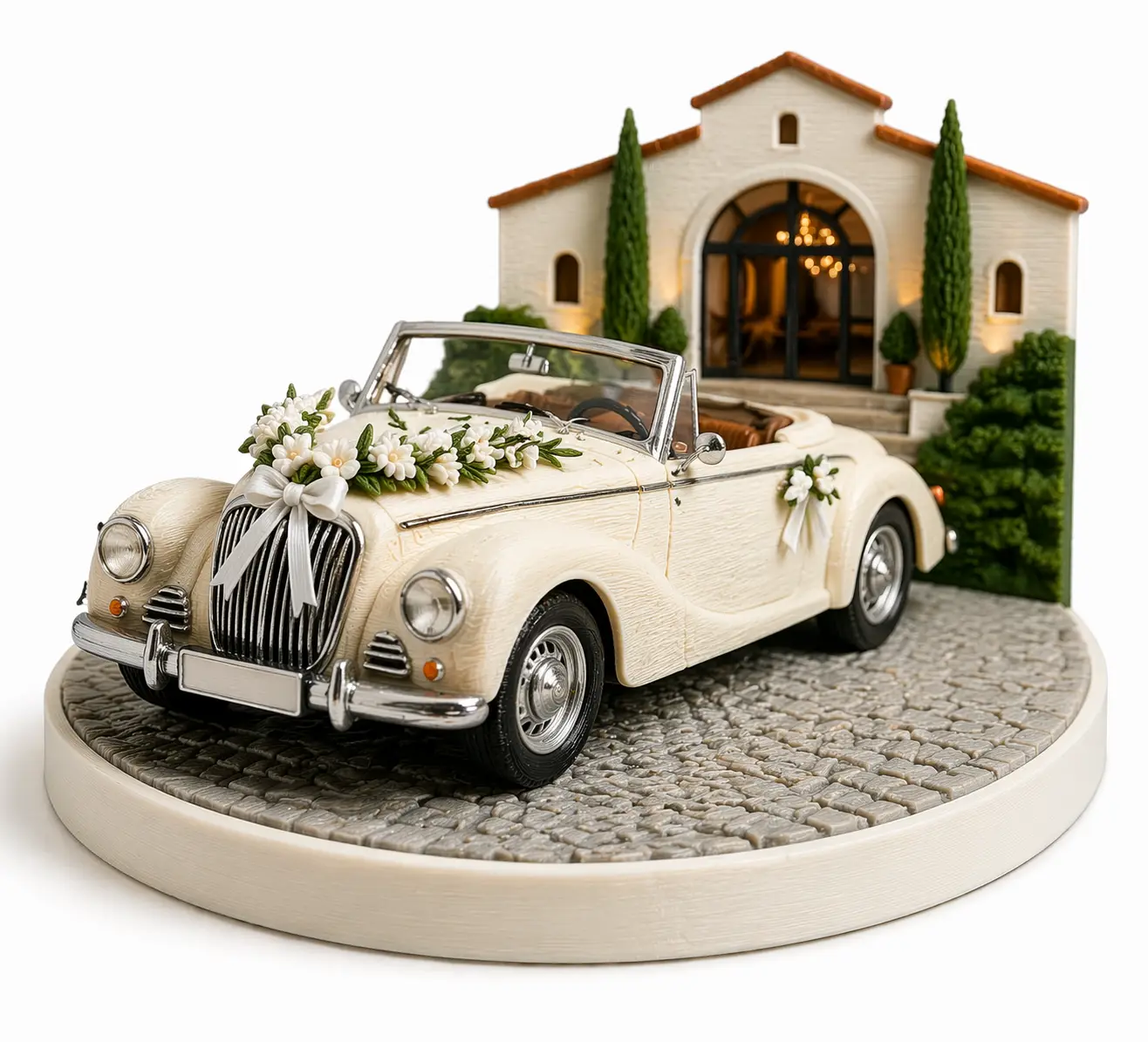 Cake topper y detalles de boda impresos en 3D en Córdoba